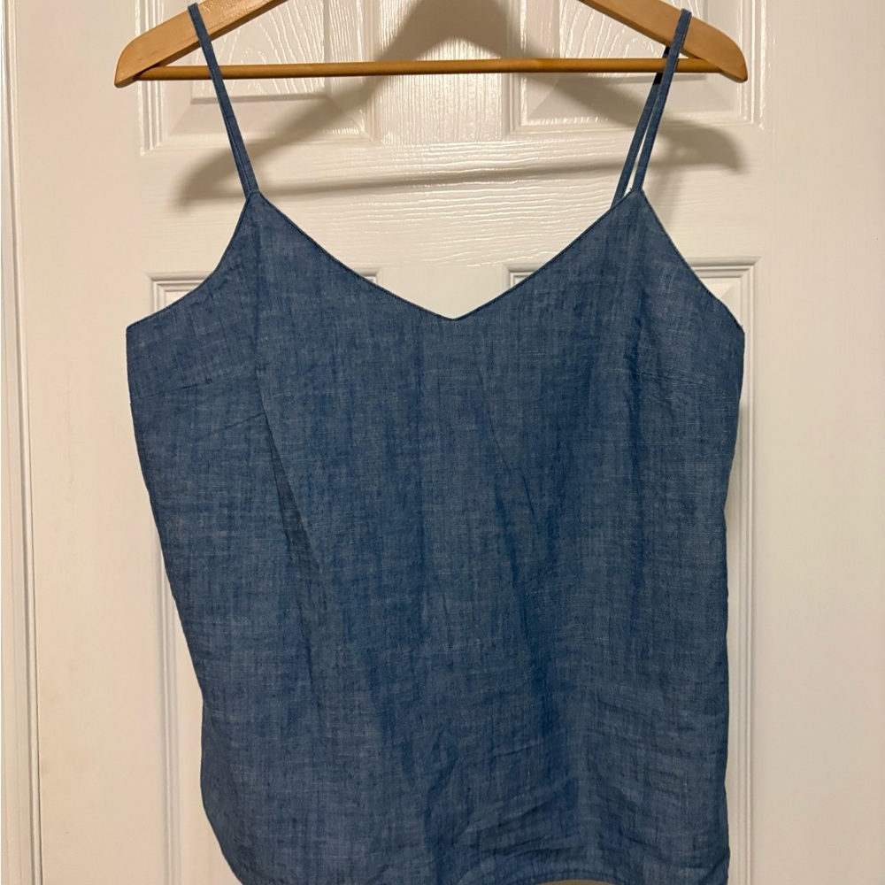 J. Crew Chambray Shorts & Tank Matching Set - Picture 7 of 10